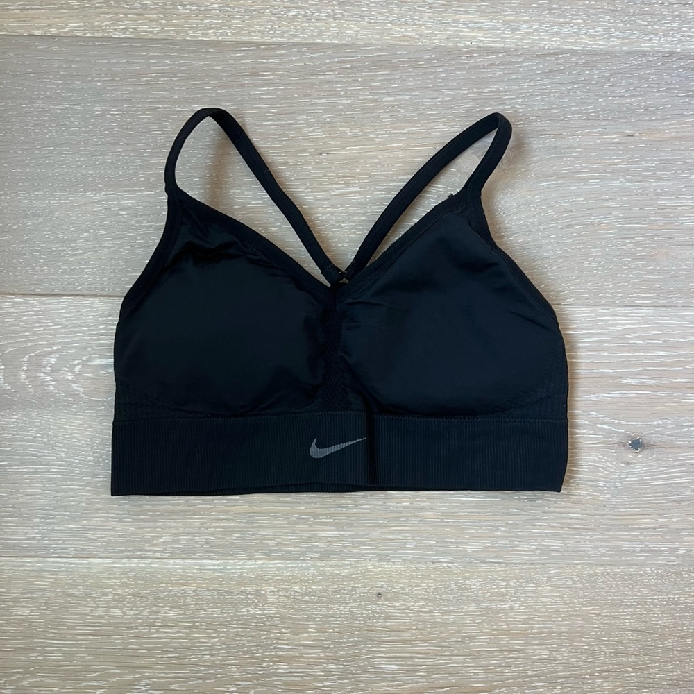 Nike Dri Fit Indy Sports Bra - Black - Size Medium